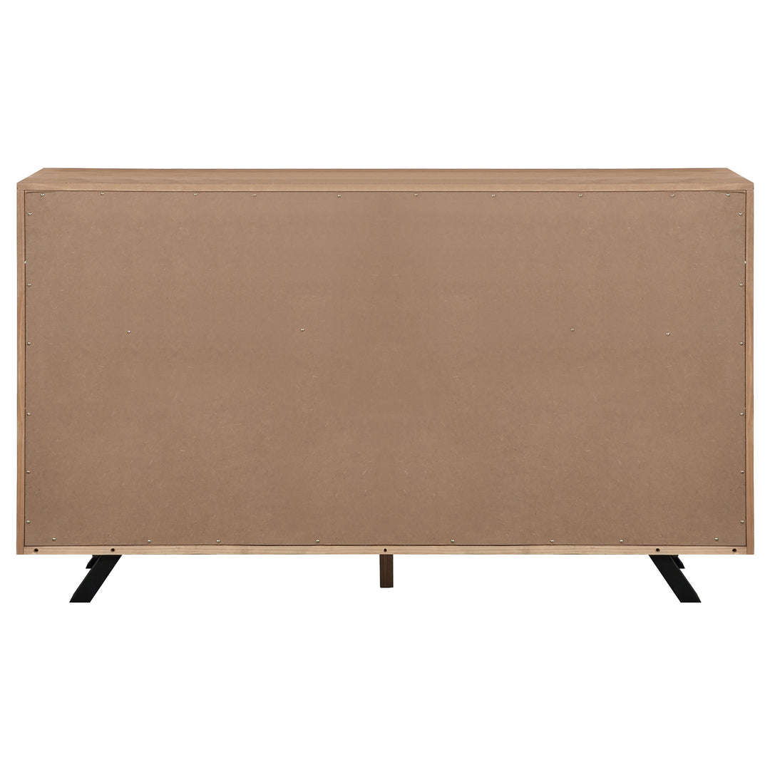 Taylor 7-drawer Dresser Light Honey Brown