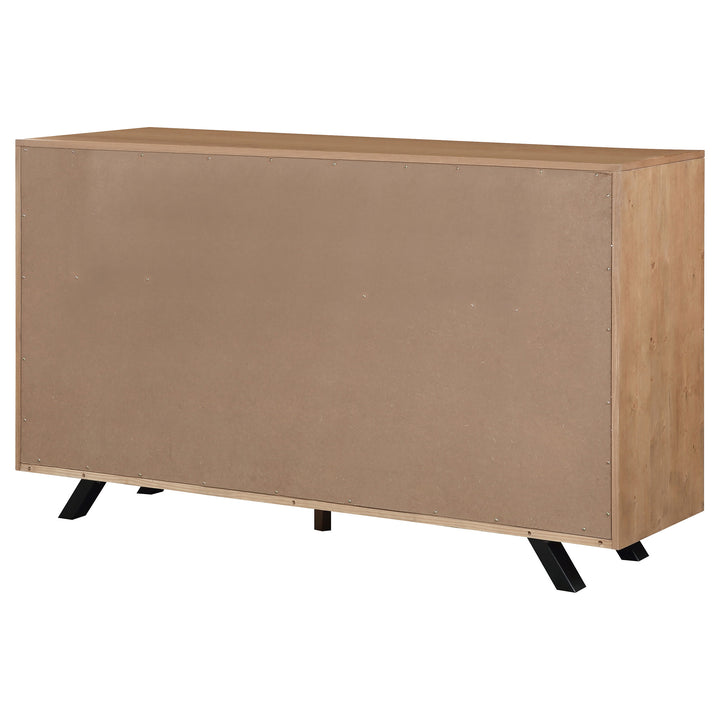 Taylor 7-drawer Dresser Light Honey Brown