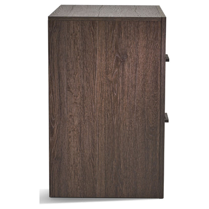 Dewcrest 2-drawer Nightstand Caramel and Licorice