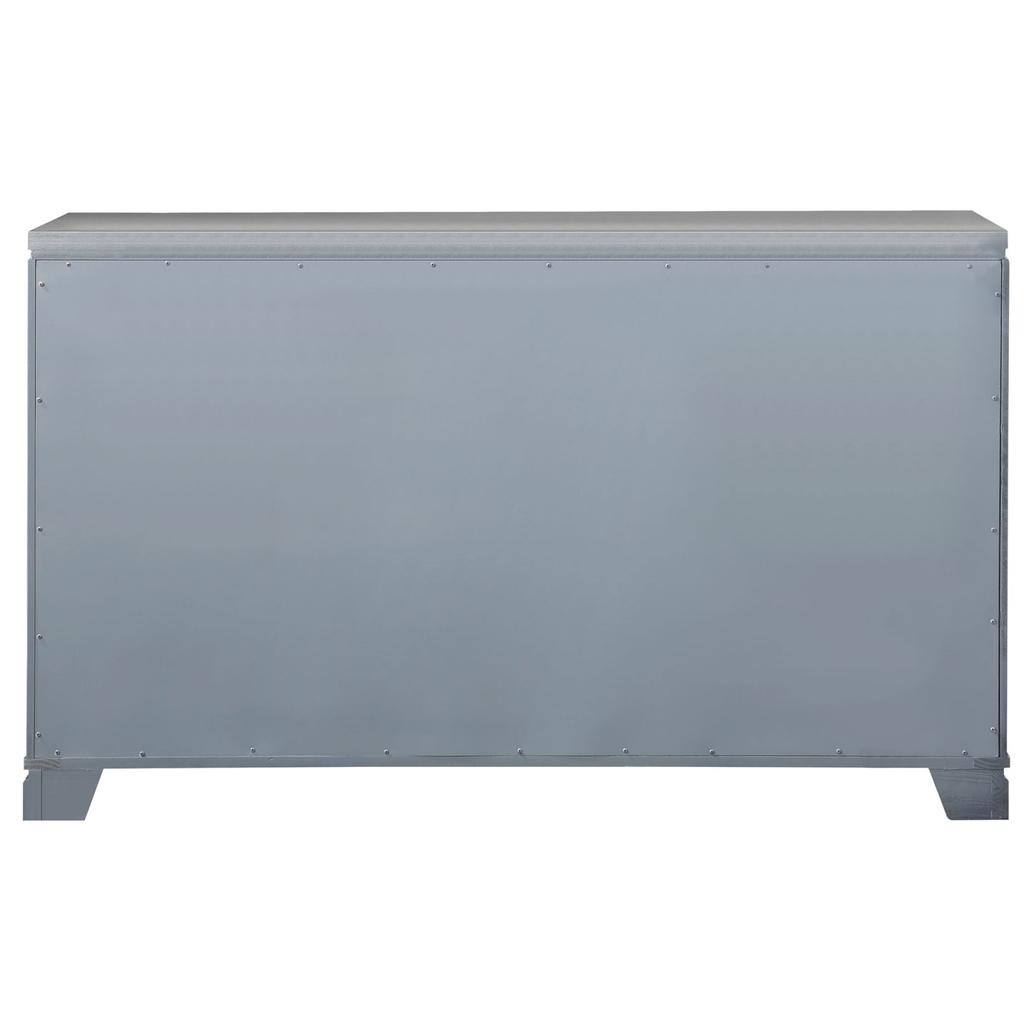 Eleanor 6-drawer Dresser Metallic Mercury