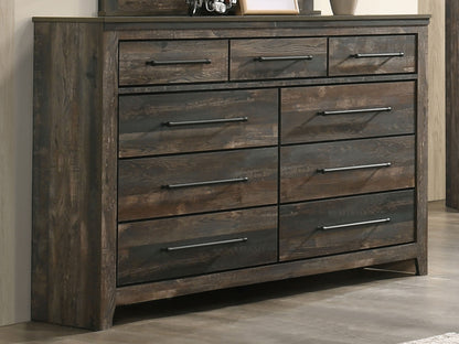 Ridgedale 9-drawer Dresser Weathered Brown