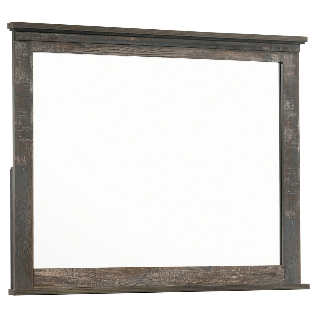 Ridgedale Dresser Mirror Weathered Brown