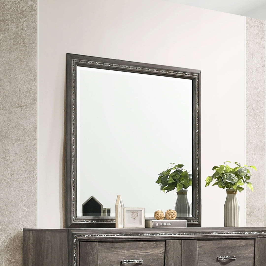 Janine Dresser Mirror Grey