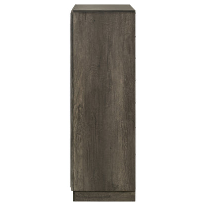 Janine 5-drawer Bedroom Chest Grey