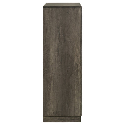 Janine 5-drawer Bedroom Chest Grey