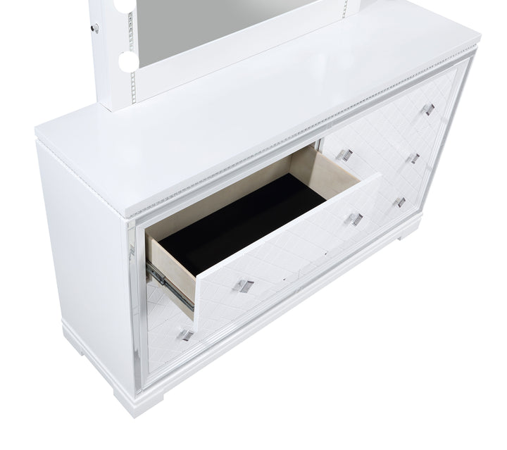 Eleanor 6-drawer Dresser White