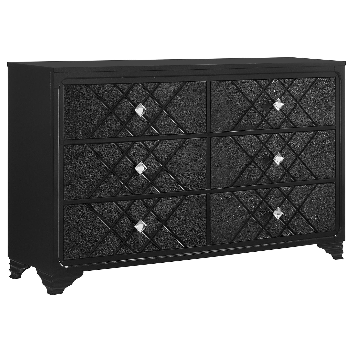 Penelope 6-drawer Dresser Midnight Star