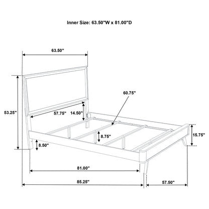 Janelle 4-piece Queen Bedroom Set White