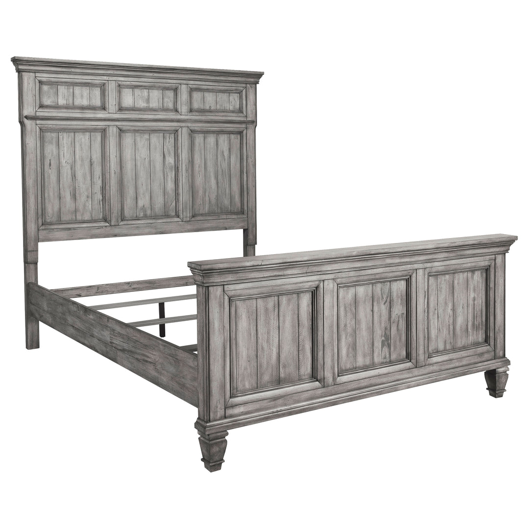 Avenue 4-piece Eastern King Bedroom Set Weathered Grey