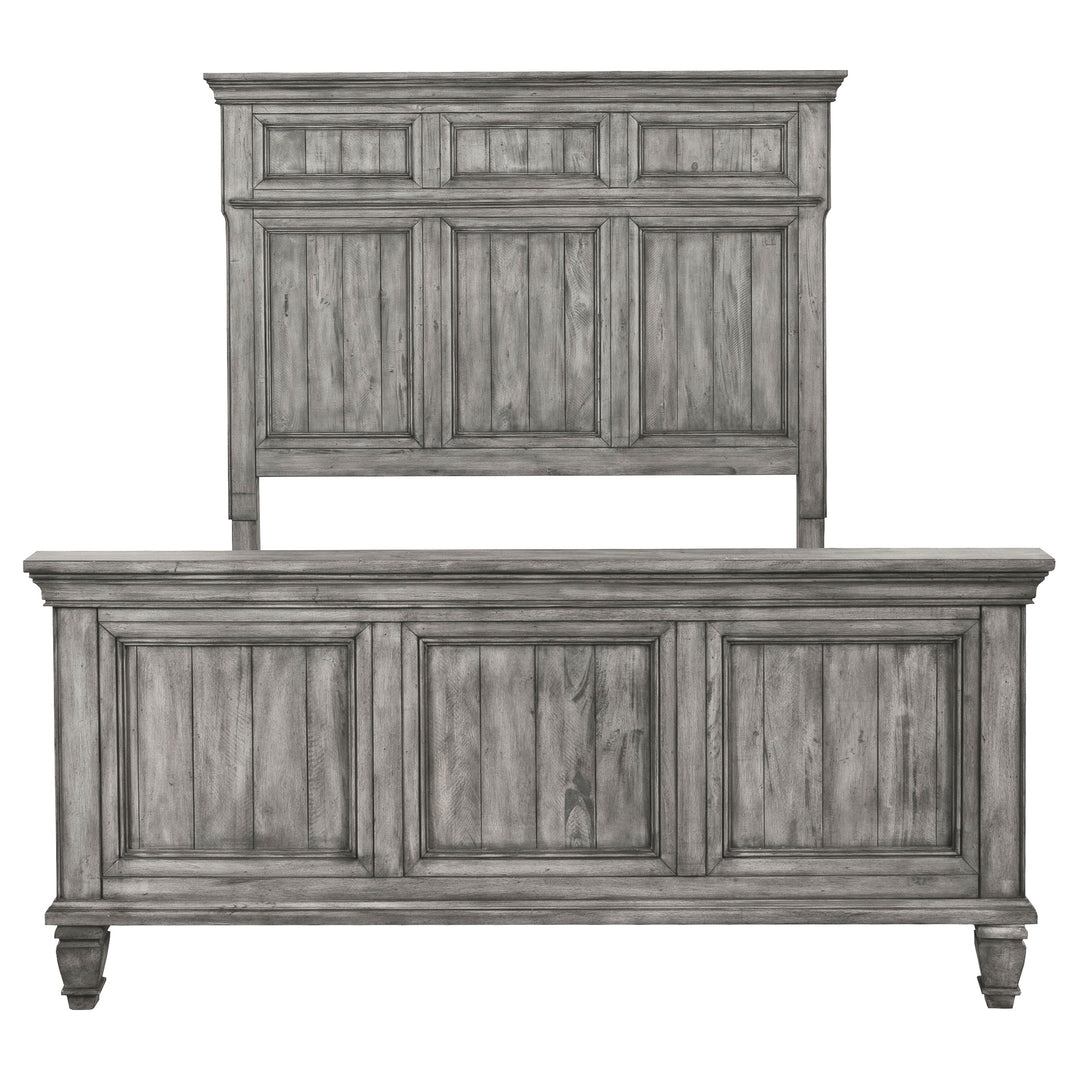 Avenue 4-piece California King Bedroom Set Weathered Grey