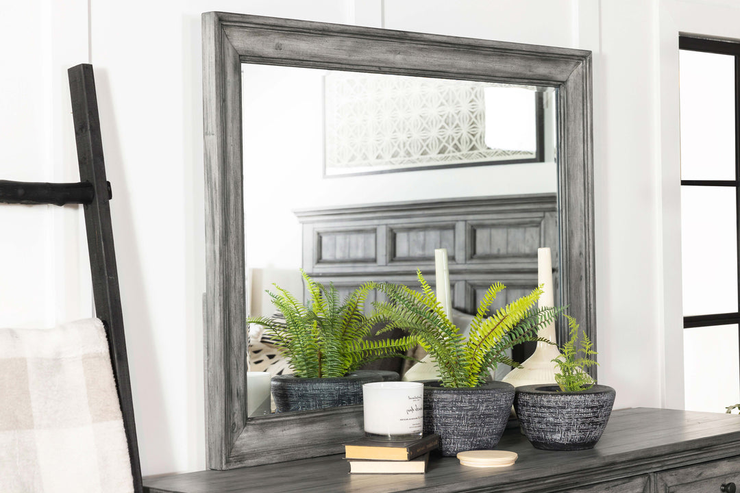 Avenue Dresser Mirror Weathered Grey