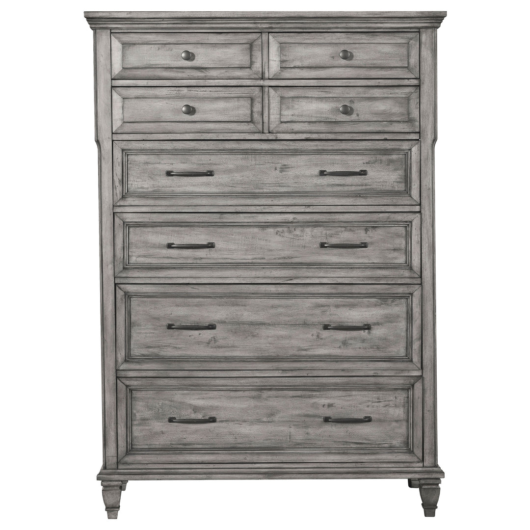 Avenue 8-drawer Bedroom Chest Weathered Grey