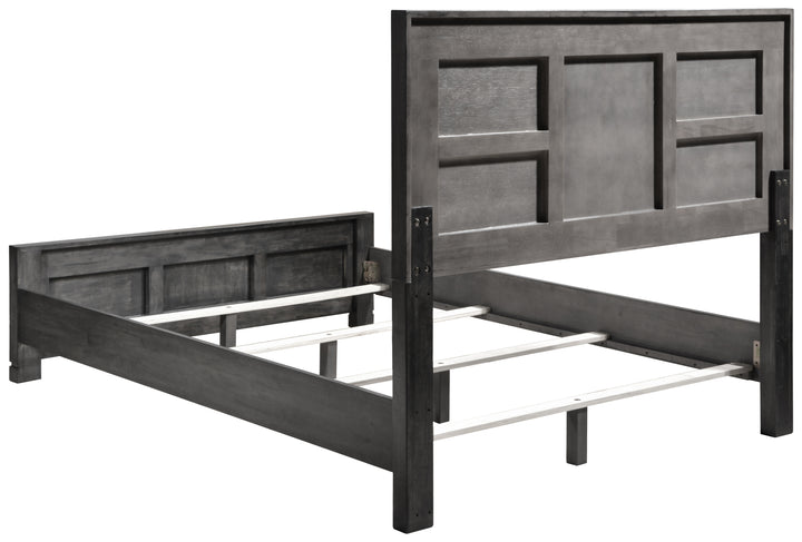 Lorenzo Bedroom Set Dark Grey