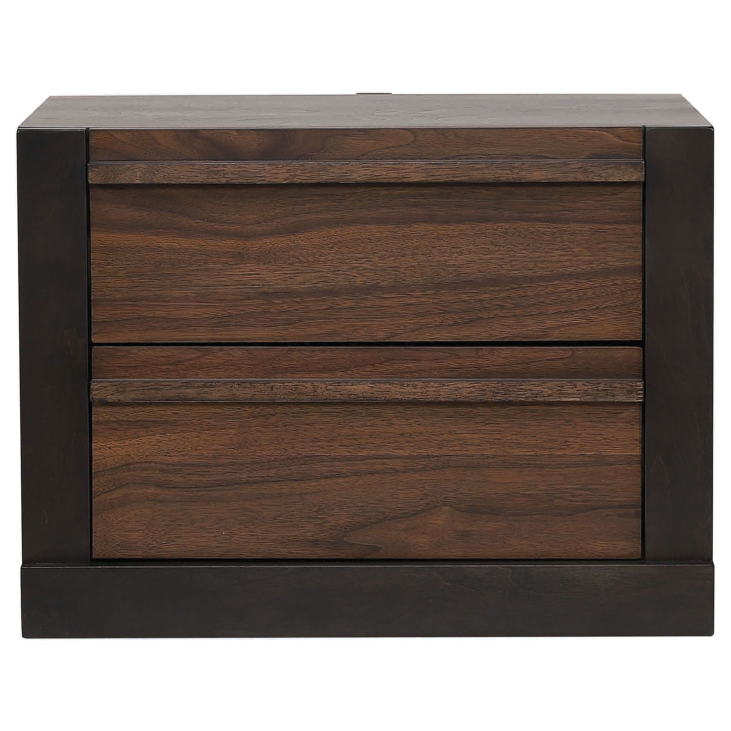 Azalia 2-drawer Nightstand Walnut