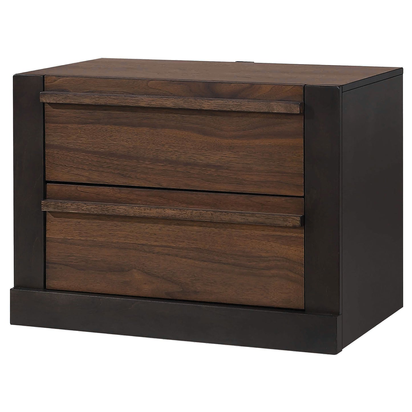 Azalia 2-drawer Nightstand Walnut