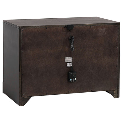 Azalia 2-drawer Nightstand Walnut