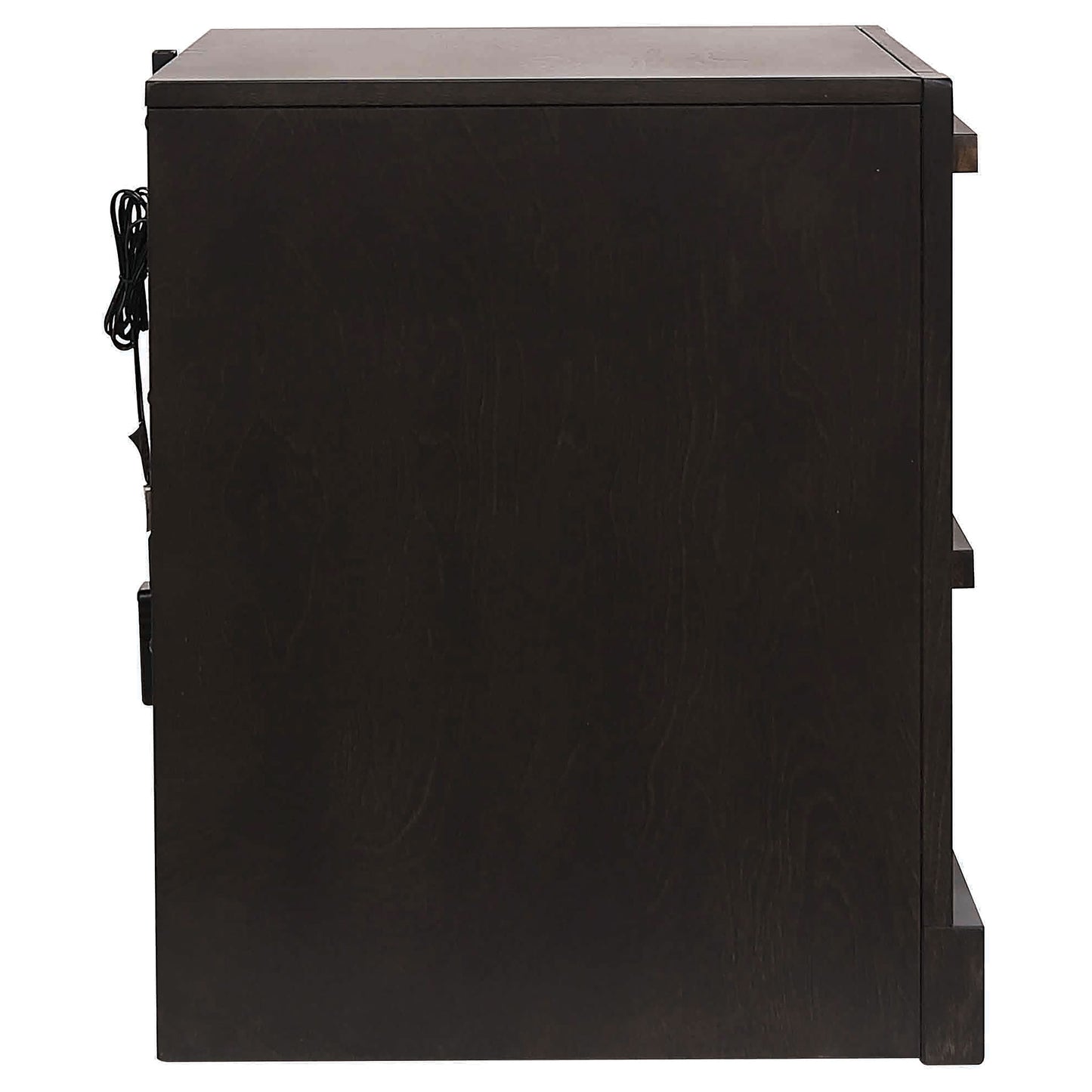 Azalia 2-drawer Nightstand Walnut