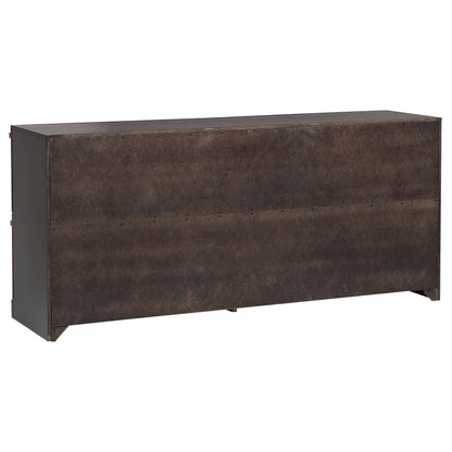 Azalia 4-drawer Dresser Walnut