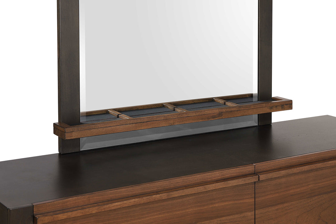 Azalia Dresser Mirror Walnut