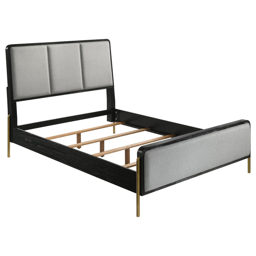 Arini 5-piece Eastern King Bedroom Set Black and Grey