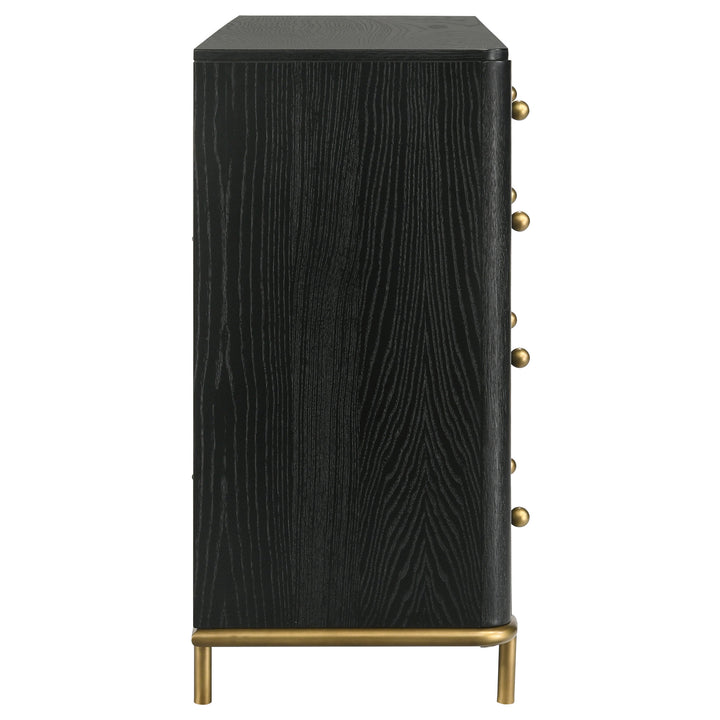 Arini 8-drawer Dresser Black