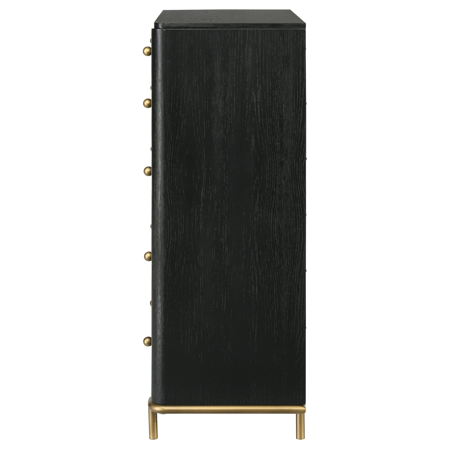 Arini 5-drawer Bedroom Chest Black