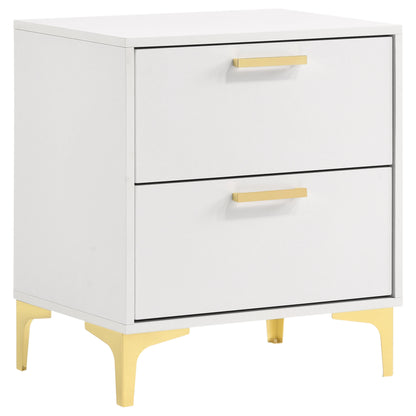 Kendall 2-drawer Nightstand White