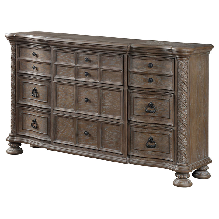 Emmett 9-drawer Dresser Walnut