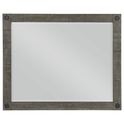 Lilith Dresser Mirror Distressed Grey