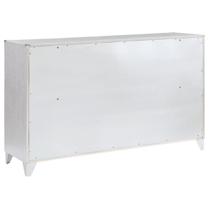 Larue 6-drawer Dresser Silver