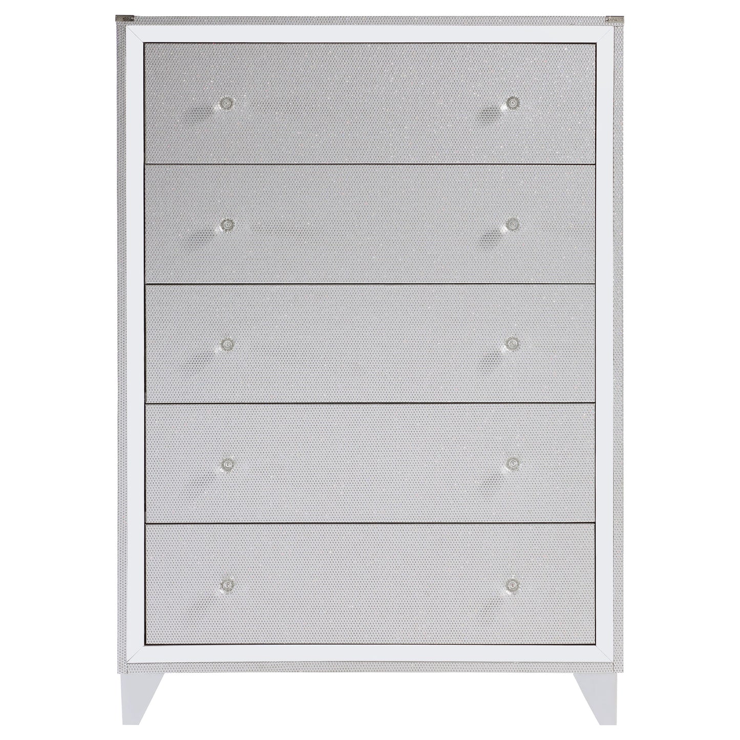 Larue 5-drawer Bedroom Chest Silver