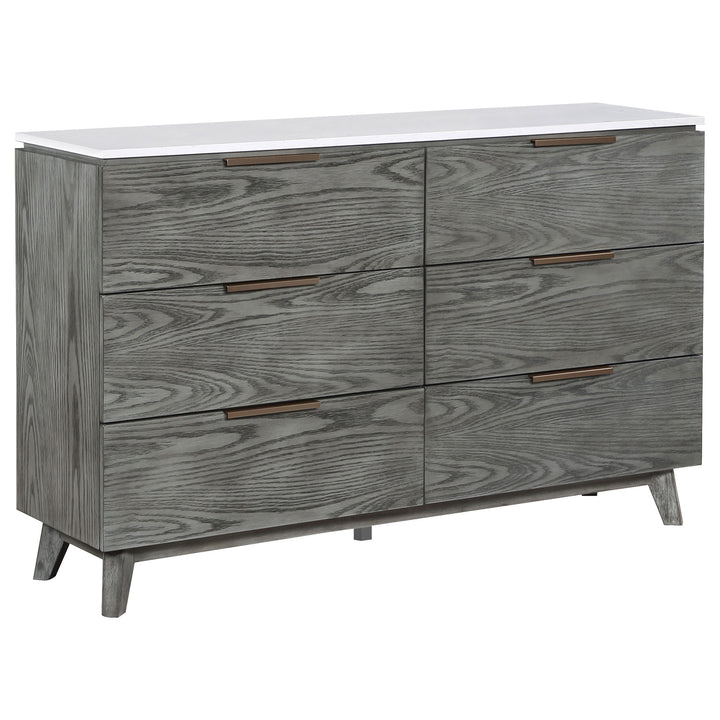 Nathan 5-piece California King Bedroom Set Grey