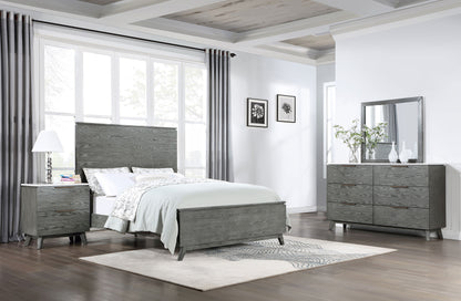 Nathan 4-piece Queen Bedroom Set Grey