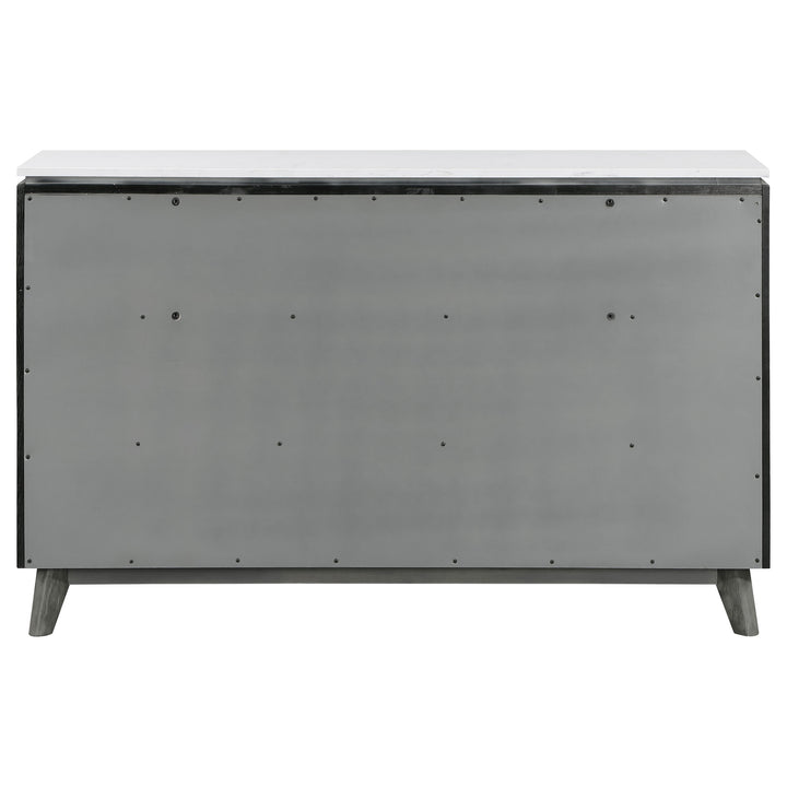 Nathan 6-drawer Dresser Grey