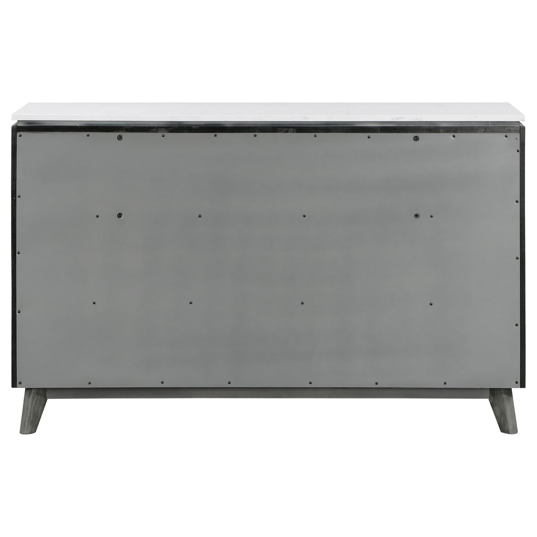 Nathan 6-drawer Dresser Grey