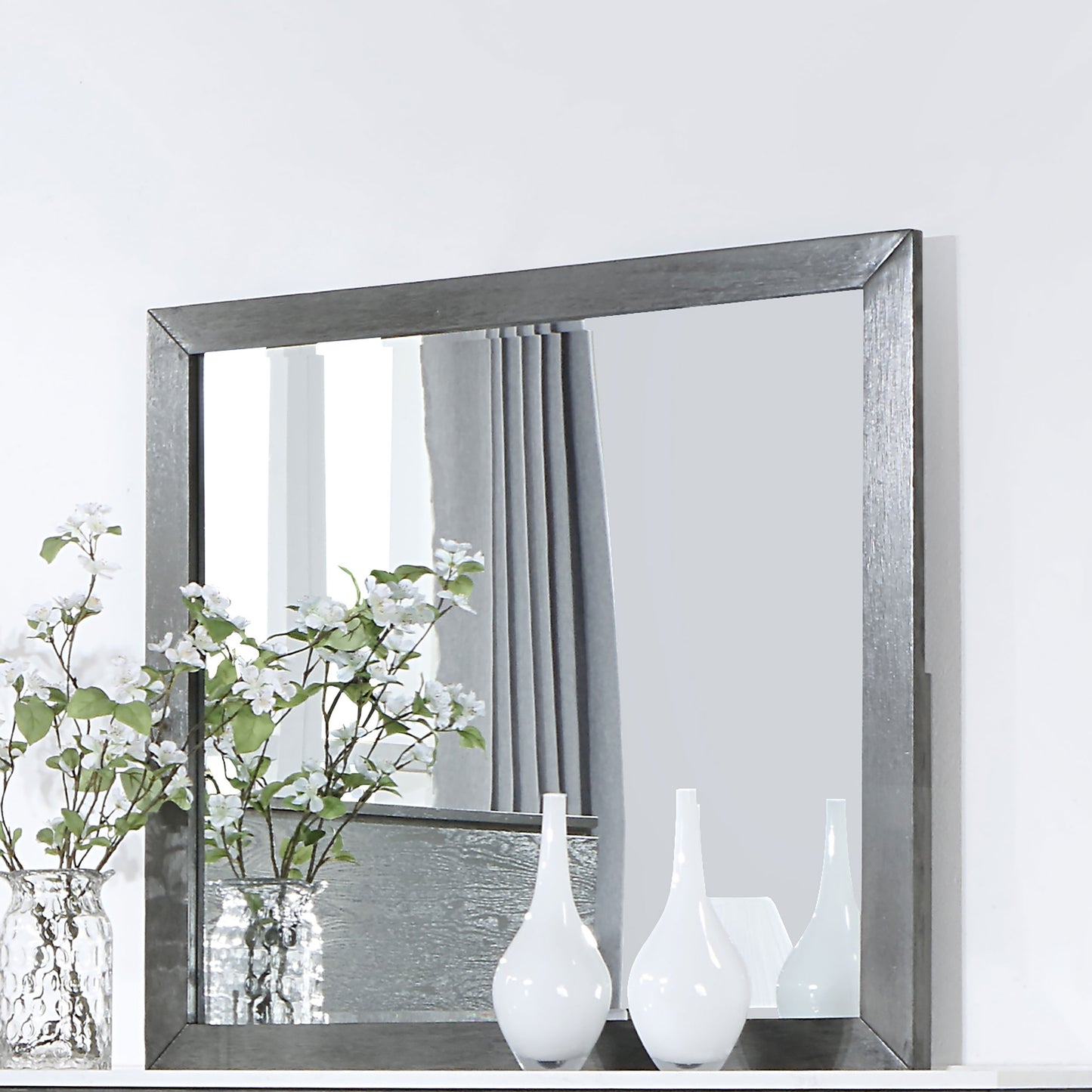 Nathan Dresser Mirror Grey