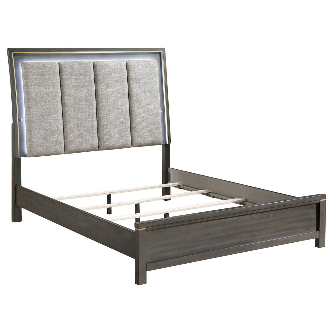 Kieran 5-piece Eastern King Bedroom Set Grey