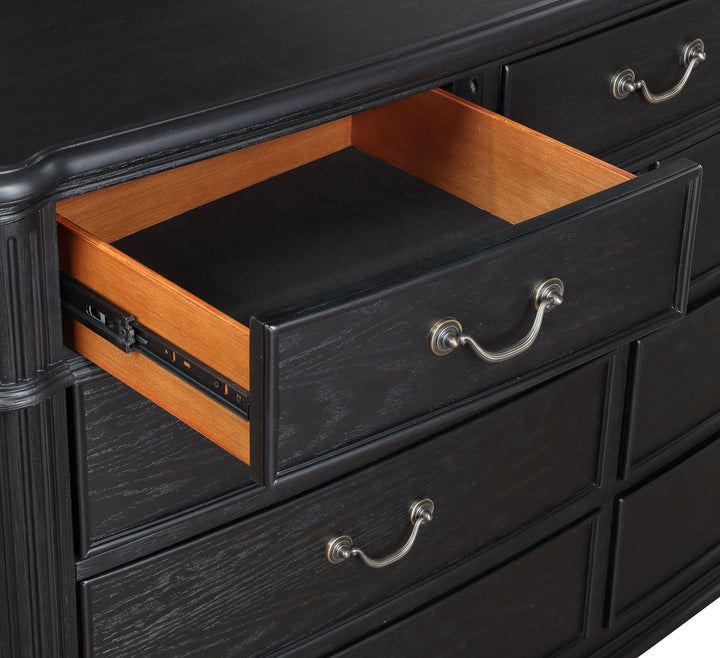 Celina 9-drawer Dresser Black