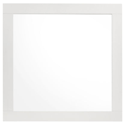 Caraway Dresser Mirror White