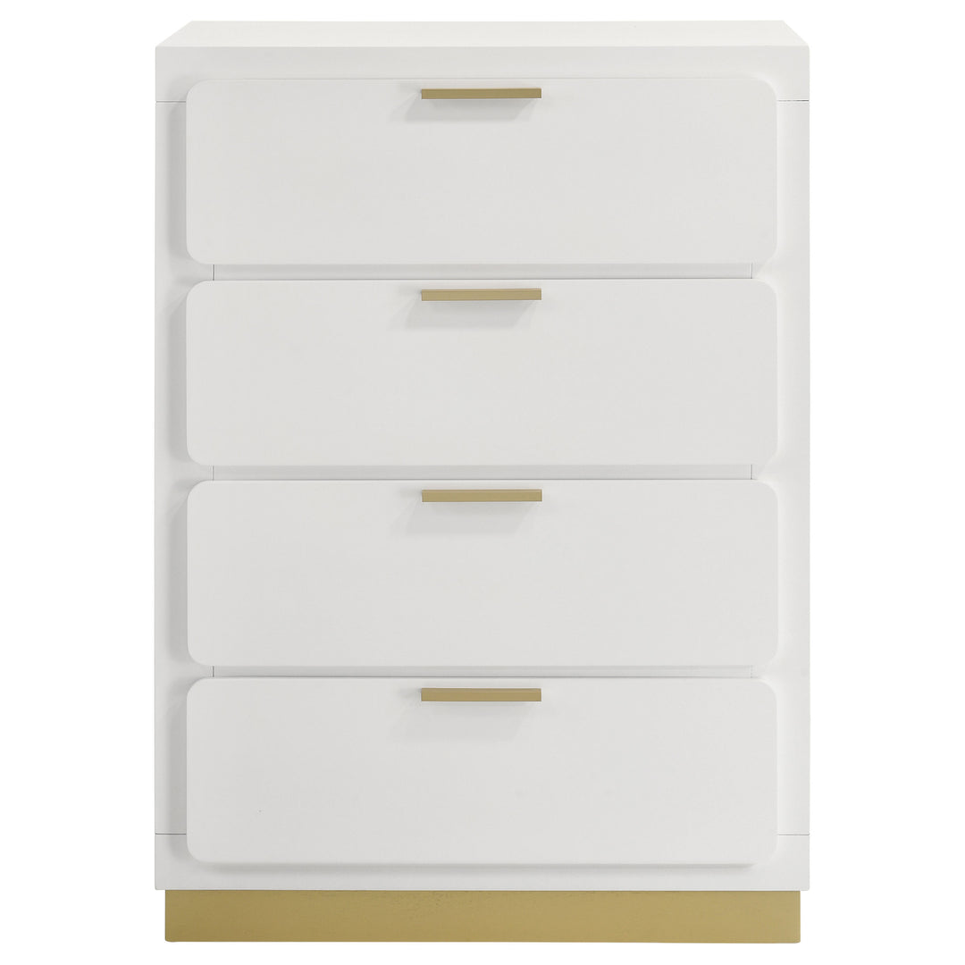 Caraway 4-drawer Bedroom Chest White