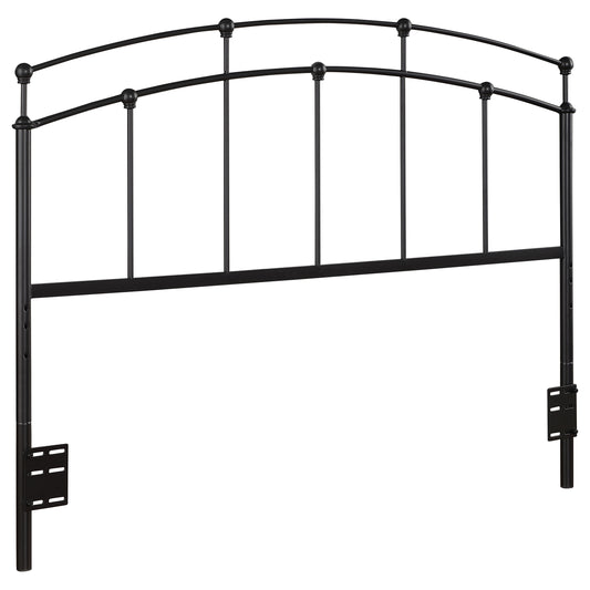 Bryant Metal Queen or Full Open Frame Headboard Black