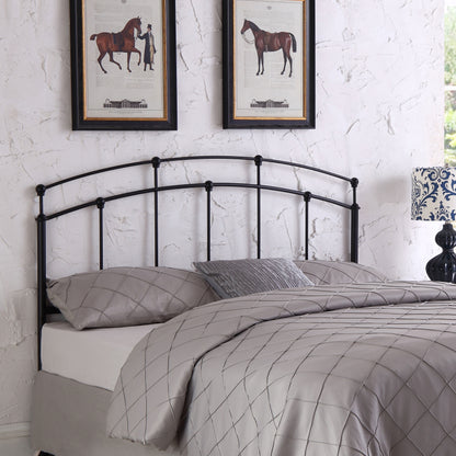 Bryant Metal Queen or Full Open Frame Headboard Black