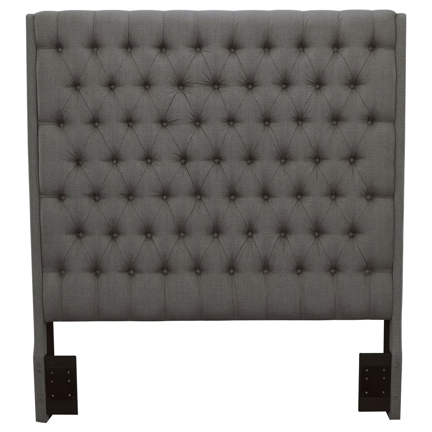 Camille Grey Upholstered California King Headboard