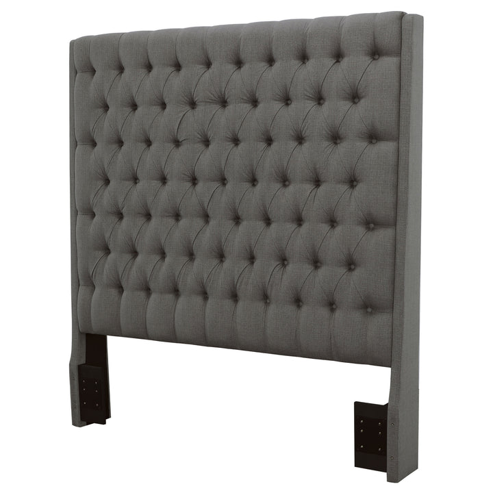 Camille Grey Upholstered California King Headboard