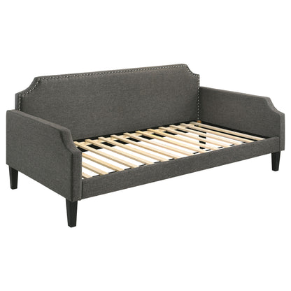 Olivia Upholstered Twin Daybed Grey