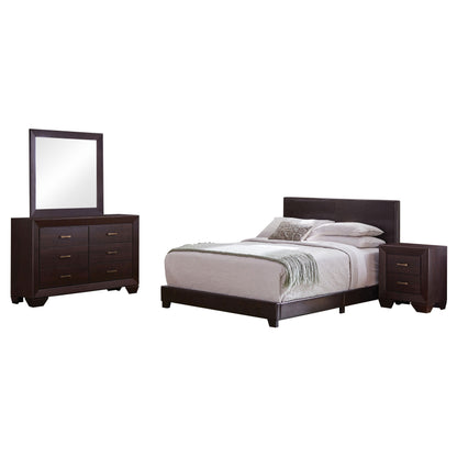 Dorian 4-piece Full Bedroom Set Dark Cocoa