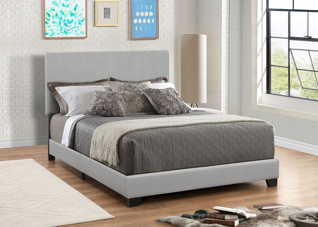 Dorian Upholstered Queen Panel Bed Grey