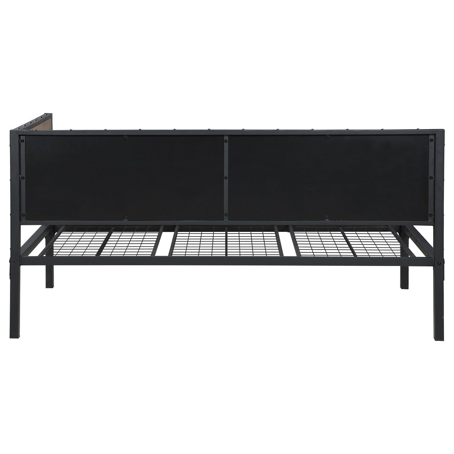 Getler Metal Twin Daybed Weathered Chestnut