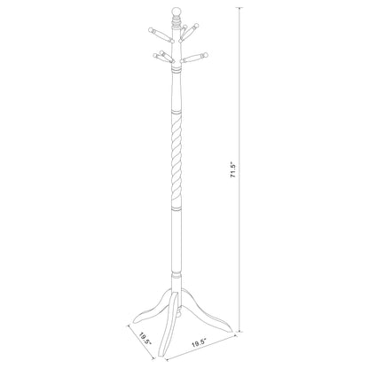 Riona 2-tier Coat Rack Merlot