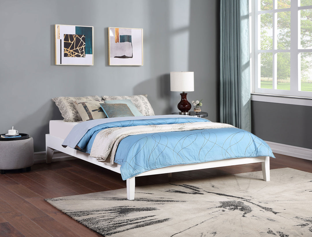 Hounslow California King Universal Platform Bed White